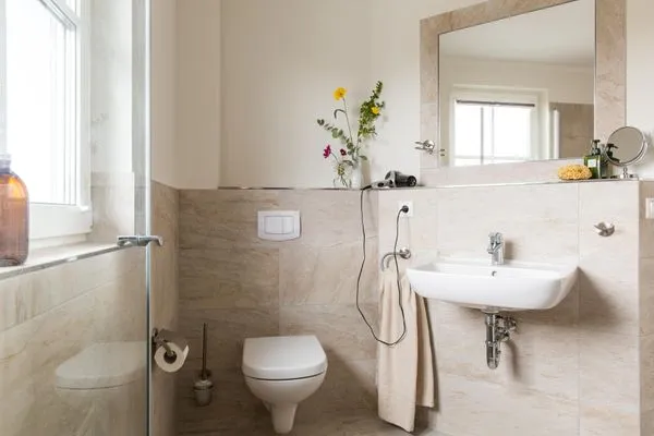 Badezimmer  Ferienhaus Schilfrohrsänger 31