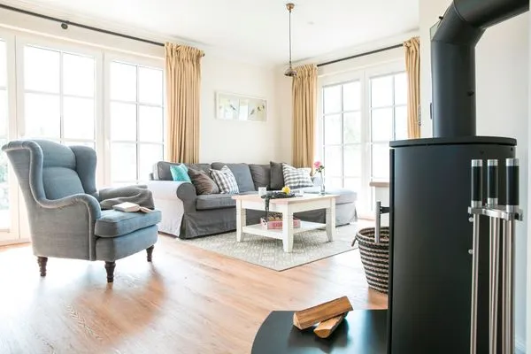 Wohnzimmer  Ferienhaus Haubenlerche 59