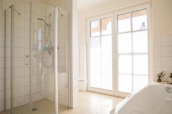 Badezimmer  Ferienhaus Haubenlerche 59