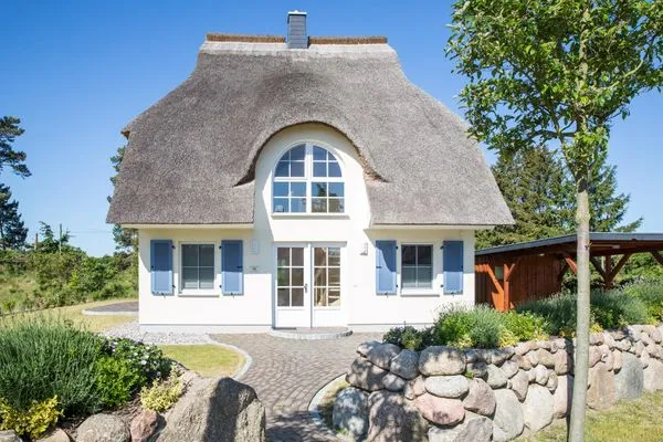 Hauptansicht  Ferienhaus Schilfrohrsänger 48