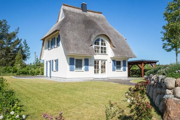 Hauptansicht  Ferienhaus Schilfrohrsänger 48