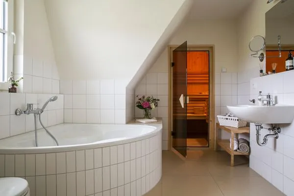 Badezimmer  Ferienhaus Seeschwalbe 60