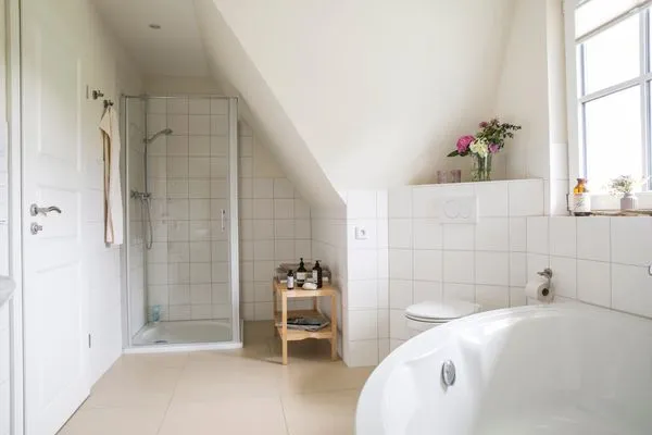 Badezimmer  Ferienhaus Seeschwalbe 60