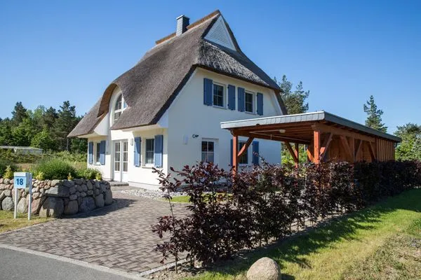 Hauptansicht  Ferienhaus Schilfrohrsänger 48