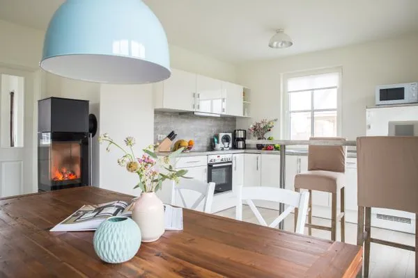 Wohnzimmer  Ferienhaus Seeschwalbe 44