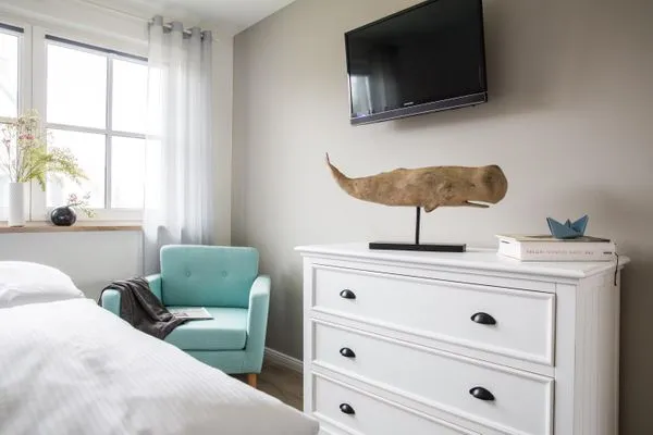 Schlafzimmer  Ferienhaus Seeschwalbe 44