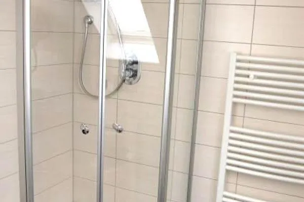 Badezimmer Ferienhaus Greune-Stee-Weg 39 Ferienwohnung Südstrandoase