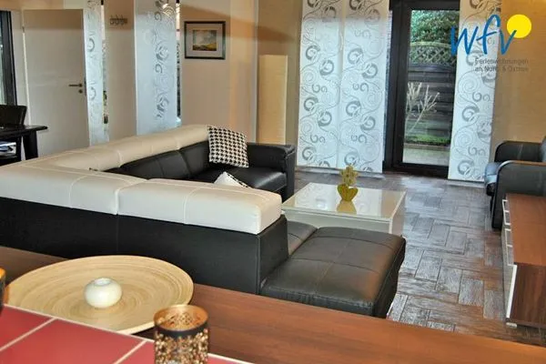 Wohnzimmer Haus Meerjungfrau Ferienwohnung 1