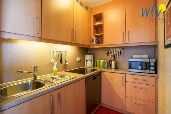 Küche / Küchenzeile Ferienhaus Seeblick Ferienwohnung 31