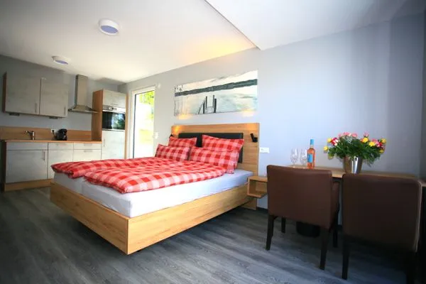 Wohnzimmer Überlinger See-Apartments Apartment 7 Über-See