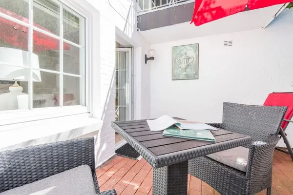 Terrasse  FeWo Gorch-Fock-Straße