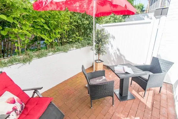 Terrasse  FeWo Gorch-Fock-Straße