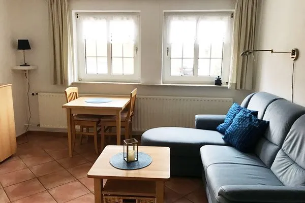 Wohnzimmer im Bungalow Frisia 1 in Norddorf auf Amrum Haus Frisia Bungalow Frisia 1