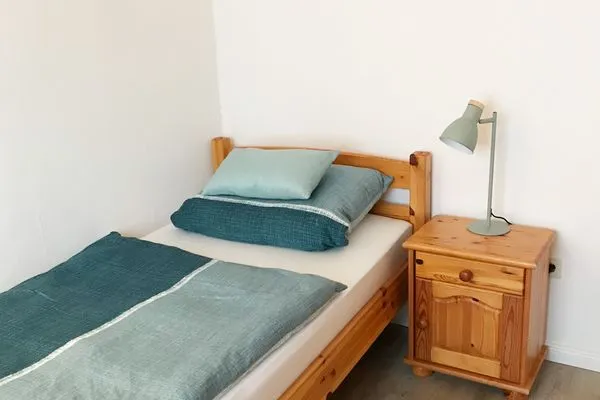 Schlafzimmer 2 im Bungalow Frisia 2 in Norddorf auf Amrum Haus Frisia Bungalow Frisia 2