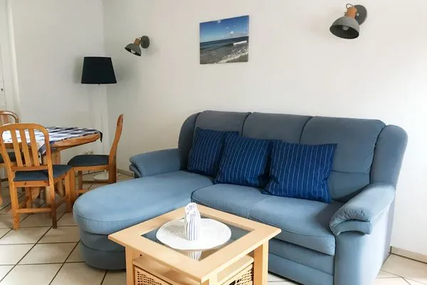 Wohnzimmer im Bungalow Frisia 2 in Norddorf auf Amrum Haus Frisia Bungalow Frisia 2