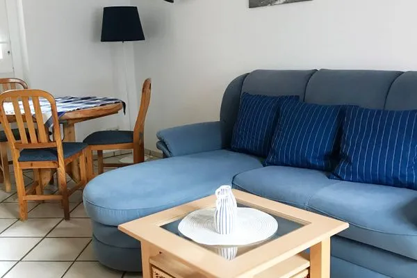 Wohnzimmer im Bungalow Frisia 2 in Norddorf auf Amrum Haus Frisia Bungalow Frisia 2