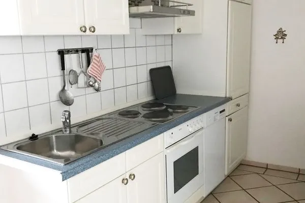 Küche im Bungalow Frisia 2 in Norddorf auf Amrum Haus Frisia Bungalow Frisia 2