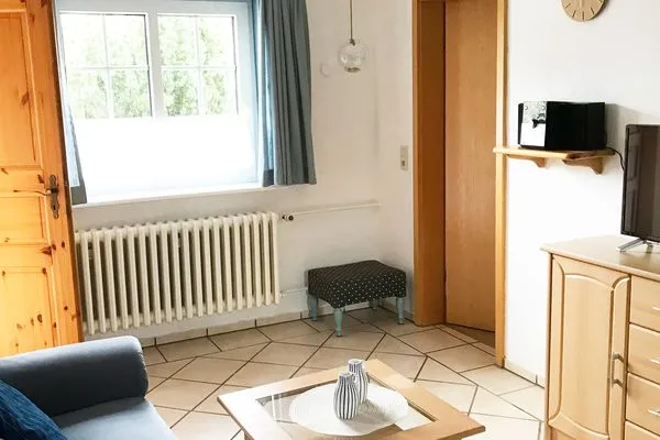 Wohnzimmer im Bungalow Frisia 2 in Norddorf auf Amrum Haus Frisia Bungalow Frisia 2