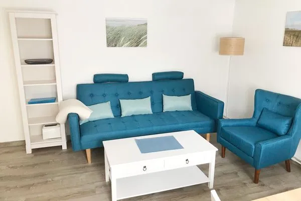 Wohnzimmer in der Ferienwohnung Frisia 3 in Norddorf auf Amrum Haus Frisia Ferienwohnung Frisia 3