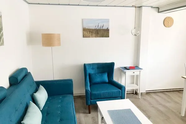 Wohnzimmer in der Ferienwohnung Frisia 3 in Norddorf auf Amrum Haus Frisia Ferienwohnung Frisia 3