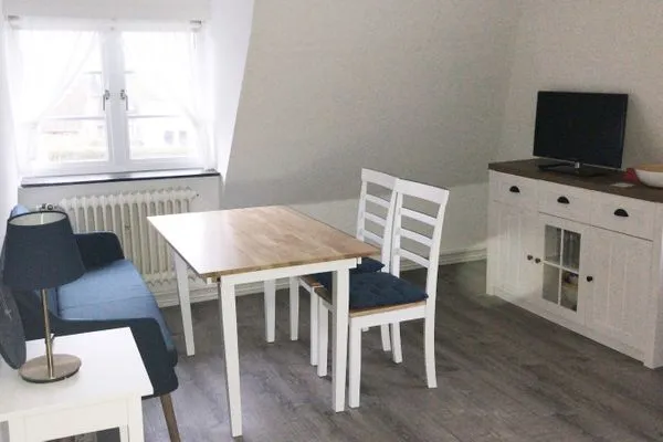 Wohnzimmer in der Ferienwohnung Frisia 5 in Norddorf auf Amrum Haus Frisia Ferienwohnung Frisia 5