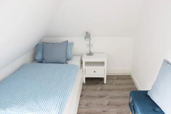 Schlafzimmer 2 in der Ferienwohnung Frisia 5 in Norddorf auf Amrum Haus Frisia Ferienwohnung Frisia 5
