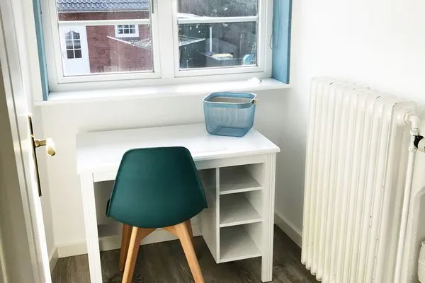 Arbeitszimmer in der Ferienwohnung Frisia 5 in Norddorf auf Amrum Haus Frisia Ferienwohnung Frisia 5