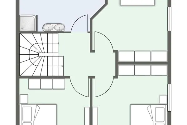 Ferienhaus Huus Wittdün Ferienhaus Huus Wittdün SPO Dorf - Grundriss