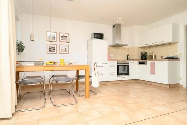 offene Küche Residenz am Strand Deichpoofe -  Wohnung 1-06