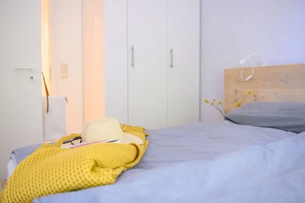 Schlafzimmer Residenz am Strand Deichpoofe -  Wohnung 1-06