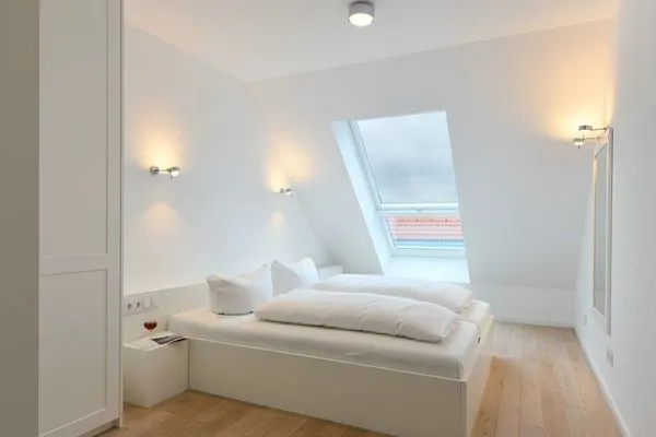 Schlafzimmer Haus Erholung Ferienwohnung "Meer Flair"