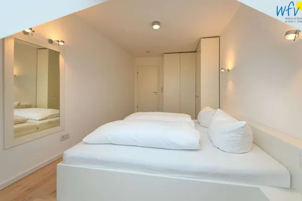 Schlafzimmer Haus Erholung Ferienwohnung "Meer Flair"