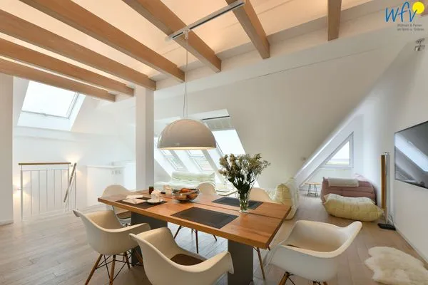 Wohnzimmer Haus Erholung Ferienwohnung "Meer Flair"