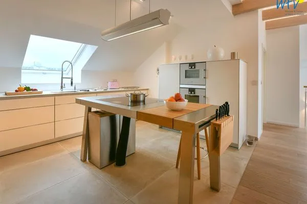 Küche / Küchenzeile Haus Erholung Ferienwohnung "Meer Flair"