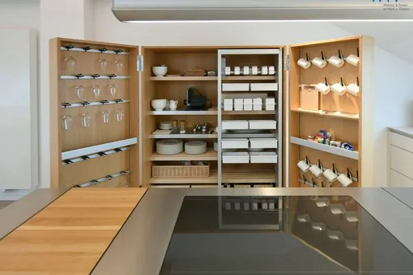 Küche / Küchenzeile Haus Erholung Ferienwohnung "Meer Flair"