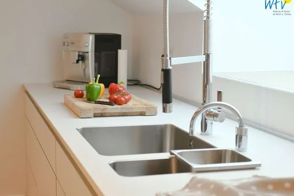 Küche / Küchenzeile Haus Erholung Ferienwohnung "Meer Flair"