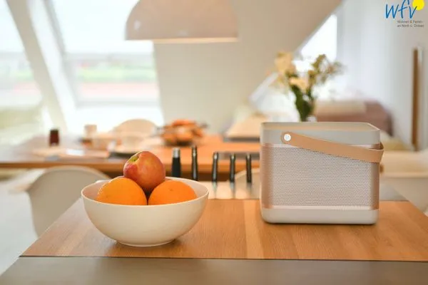 Küche / Küchenzeile Haus Erholung Ferienwohnung "Meer Flair"