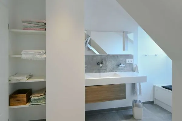 Badezimmer Haus Erholung Ferienwohnung "Meer Flair"