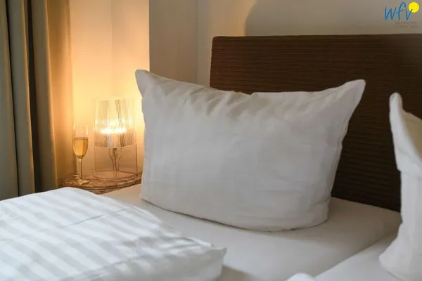 Schlafzimmer Haus Inselrose Ferienwohnung Wildrose