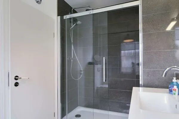 Badezimmer Haus Inselrose Ferienwohnung Wildrose