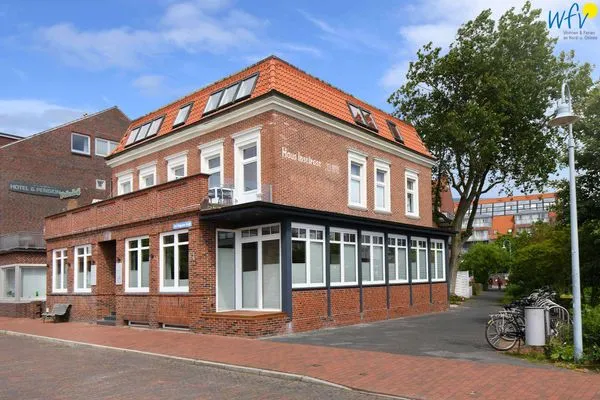 Hauptansicht Haus Inselrose Ferienwohnung Ankerrose