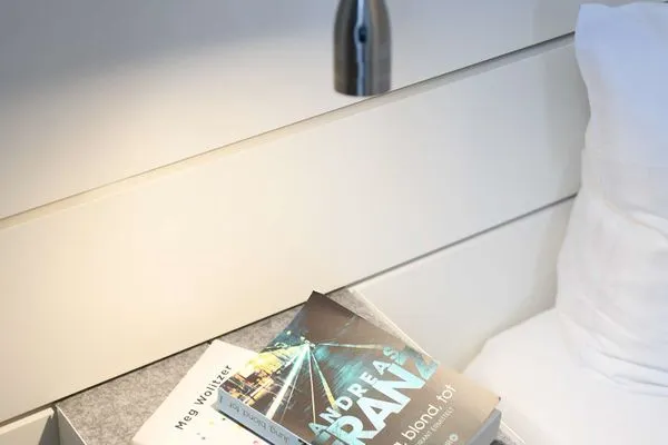 Schlafzimmer Haus Inselrose Ferienwohnung Dünenröschen