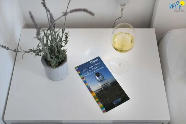 Dekoratives Detail Haus Inselrose Ferienwohnung Sandröschen