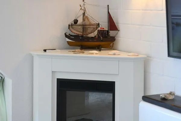 Kamin-/Ofen Haus Klabautermann Ferienwohnung Karin's Nest