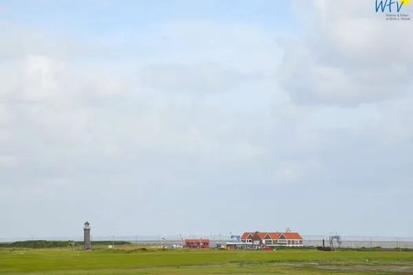 Ausblick vom Balkon zum Hafen Haus Klabautermann Ferienwohnung Karin's Nest