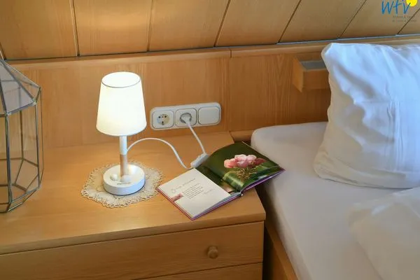 Schlafzimmer Haus Klabautermann Ferienwohnung Karin's Nest