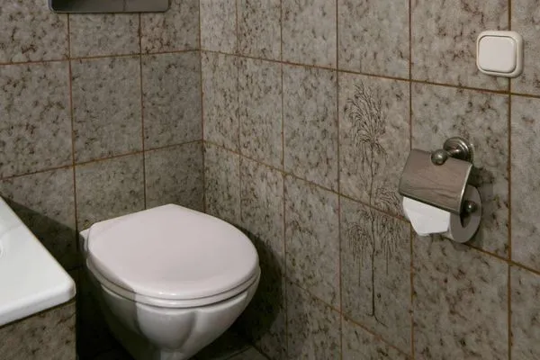 Badezimmer Haus Klabautermann Ferienwohnung Karin's Nest