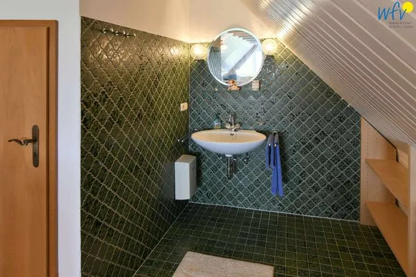 Gäste-WC Haus Klabautermann Ferienwohnung Karin's Nest