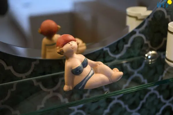 Dekoratives Detail Haus Klabautermann Ferienwohnung Karin's Nest