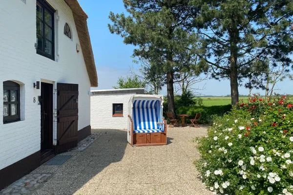 Reetkate Reetdachhaus Friesen Chalet SPO Umland - 